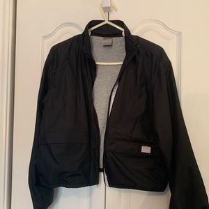 Vintage black cropped Nike wind breaker
